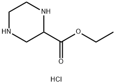 哌嗪-2-羧酸乙酯双盐酸盐分子式结构图