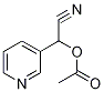 氰基(吡啶-3-基)醋酸甲酯分子式结构图