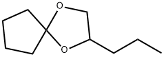 1,4-Dioxaspiro[4.4]nonane,2-propyl-(9CI)分子式结构图