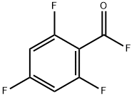 Benzoyl fluoride, 2,4,6-trifluoro- (9CI)分子式结构图