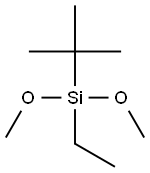 叔丁基(乙基)二甲氧基硅烷分子式结构图