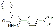 6-((4-imidazol-1-yl)phenyl)-4-phenyl-4,5-dihydro-2H-pyridazin-3-one分子式结构图