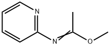 Ethanimidic acid, N-2-pyridinyl-, methyl ester (9CI)分子式结构图