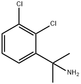 2-(2,3-dichlorophenyl)prop-2-ylamine分子式结构图