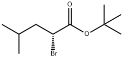 (R)-2-溴-4-甲基戊酸叔丁酯分子式结构图