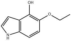 5-乙氧基-1H-吲哚-4-醇分子式结构图