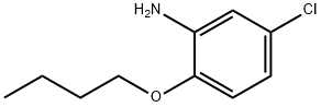 2-丁氧基-5-氯苯胺分子式结构图