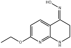 1,8-Naphthyridin-4(1H)-one,7-ethoxy-2,3-dihydro-,oxime,(Z)-(9CI)分子式结构图