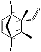 Bicyclo[2.2.1]hept-5-ene-2-carboxaldehyde, 2,3-dimethyl-, (2-endo,3-exo)- (9CI)分子式结构图