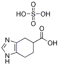 4,5,6,7-四氢苯并咪唑-5-羰酸硫酸盐分子式结构图