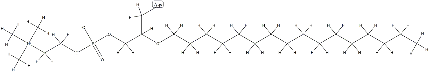 2-O-oleoyl-1-chloro-1-deoxy-3-phosphatidylcholine分子式结构图