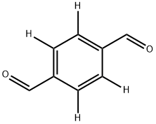 对苯二甲醛-D4分子式结构图