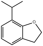 Benzofuran,2,3-dihydro-7-(1-methylethyl)-(9CI)分子式结构图