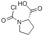 L-Proline, 1-(chlorocarbonyl)- (9CI)分子式结构图