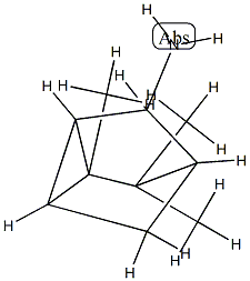 Tricyclo[2.2.1.02,6]heptan-3-amine, 1,7,7-trimethyl-, stereoisomer (9CI)分子式结构图