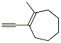 Cycloheptene, 1-ethynyl-2-methyl- (9CI)分子式结构图