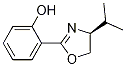 2-[(4-异丙基)-4,5-二氢化噁唑啉基]苯酚分子式结构图