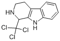 1-trichloromethyl-1,2,3,4-tetrahydro-beta-carboline分子式结构图