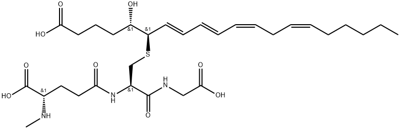 N-Methylleukotriene C4分子式结构图