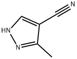 3-Methyl-4-cyanopyrazole分子式结构图