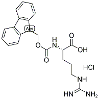 FMOC-L-精氨酸盐酸盐分子式结构图