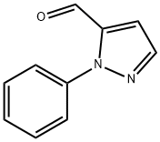 1-苯基-1H-吡唑-5-甲醛分子式结构图