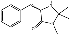 (5S)-2,2,3-三甲基-5-苄基-4-咪唑啉酮分子式结构图