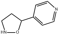 Pyridine, 4-(5-isoxazolidinyl)- (9CI)分子式结构图