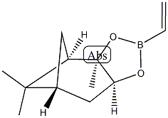 (+)-VINYLBORONIC ACID PINANEDIOL ESTER分子式结构图