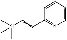 Pyridine,2-[2-(trimethylsilyl)ethenyl]-(9CI)分子式结构图