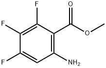 6-氨基-2,3,4-三氟苯甲酸甲酯分子式结构图