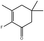 2-Cyclohexen-1-one,  2-fluoro-3,5,5-trimethyl-分子式结构图