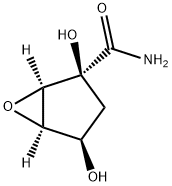 6-Oxabicyclo[3.1.0]hexane-2-carboxamide,2,4-dihydroxy-,(1R,2S,4R,5R)-(9CI)分子式结构图