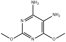 5,6-Diamino-2,4-dimethoxypyrimidine分子式结构图