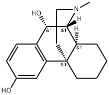 (9α,10α,13α,14α)-17-Methyl-Morphinan-3,10-diol分子式结构图