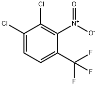 BENZENE, 1,2-DICHLORO-3-NITRO-4-(TRIFLUOROMETHYL)-分子式结构图