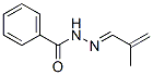 Benzoic  acid,  (2-methyl-2-propenylidene)hydrazide  (9CI)分子式结构图