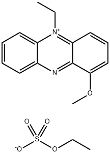 N-ETHYLMETHOXYPHENAZINE ETHOSULFATE分子式结构图