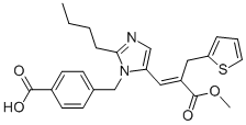 依普罗沙坦甲酯分子式结构图