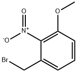 1-(BROMOMETHYL)-3-METHOXY-2-NITROBENZENE分子式结构图