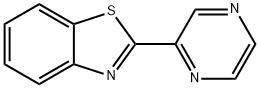 Benzothiazole, 2-pyrazinyl- (9CI)分子式结构图