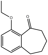 5H-Benzocyclohepten-5-one,4-ethoxy-6,7,8,9-tetrahydro-(9CI)分子式结构图