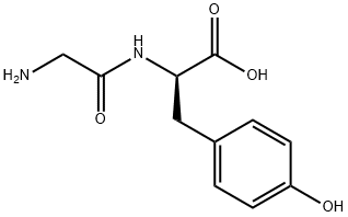 甘氨酰-D-酪氨酸分子式结构图