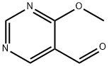 4-甲氧基嘧啶-5-甲醛分子式结构图