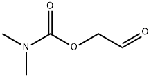 Carbamic acid, dimethyl-, 2-oxoethyl ester (9CI)分子式结构图