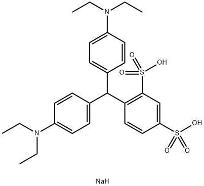 退色专利兰紫分子式结构图