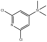 Pyridine, 2,6-dichloro-4-(trimethylsilyl)- (9CI)分子式结构图