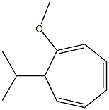 1,3,5-Cycloheptatriene,1-methoxy-7-(1-methylethyl)-(9CI)分子式结构图