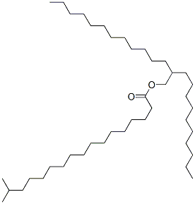 Isooctadecanoic acid, 2-decyltetradecyl ester分子式结构图