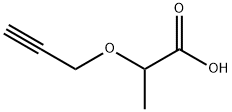 2-(PROP-2-YN-1-YLOXY)PROPANOIC ACID分子式结构图